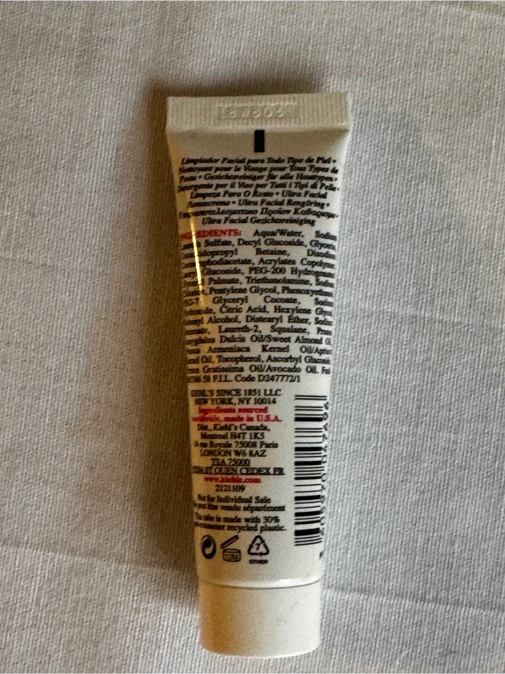 Kiehl's White Hand Salve & White Ultra Facial Cleanser Duo